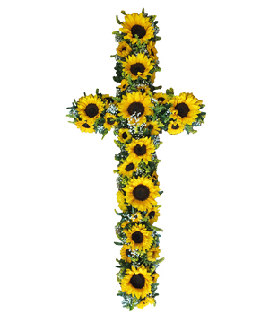 Sunflower Cross