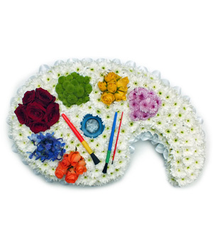 Painters Flower Palette